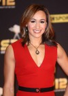 Jessica Ennis in tight red dress at 2012 BBC Sports Personality of the Year Awards Ceremony in London